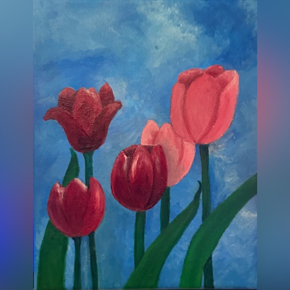 Tulip painting